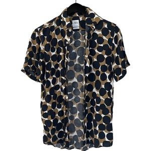 Zara Casual Dot Print Shirt - Small